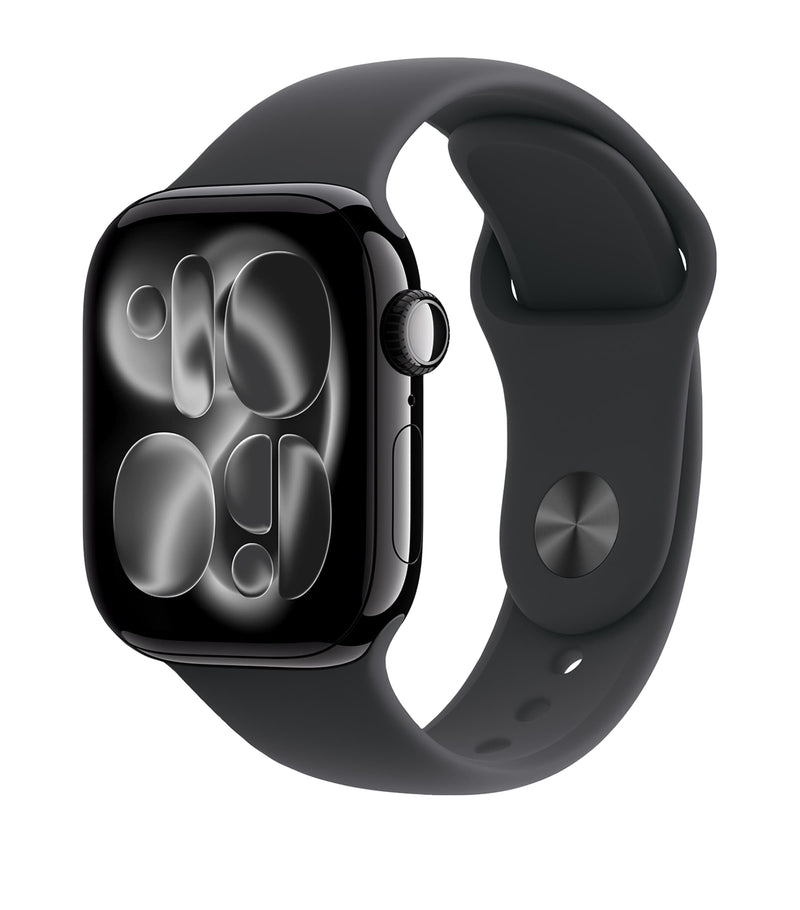 Apple smartwatch Jet Black Aluminium with Sport Band 42mm - British product
