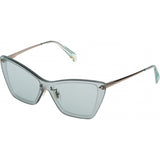Police SPL936 green sunglasses metal frame, imported from the UK