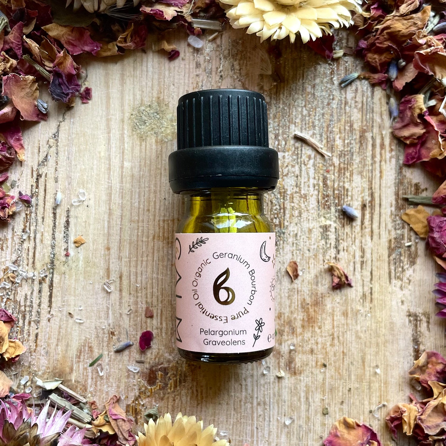 B Calm geranium organic essential oil 10ml (British brand)