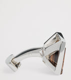 Tateossian sterling silver and smoky quartz cufflinks - British product