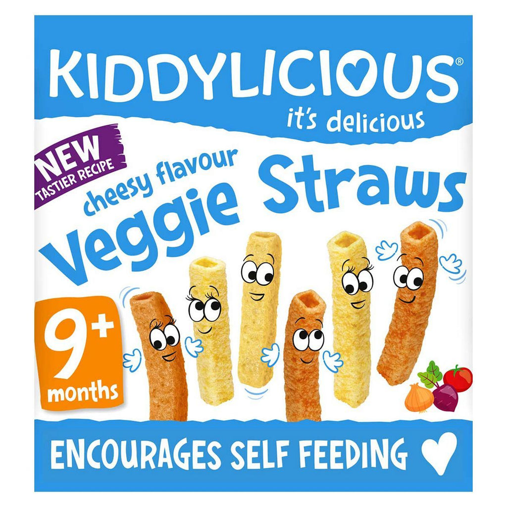 Kiddylicious Cheesy Straws 12g