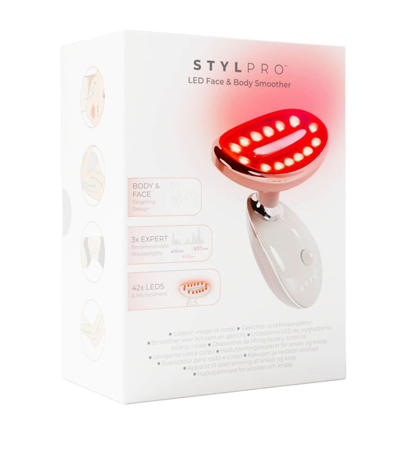 STYLPRO LED Face and Body Smoother microcurrent device, imported from the UK