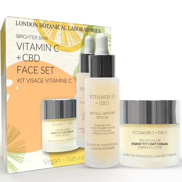 LBL Brighter skin CBD + Vitamin C Face Set GOODS Superdrug   