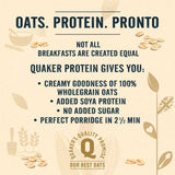 Quaker Oat So Simple Protein Golden Syrup Porridge Sachets Cereal   8 per pack Cereals M&S   