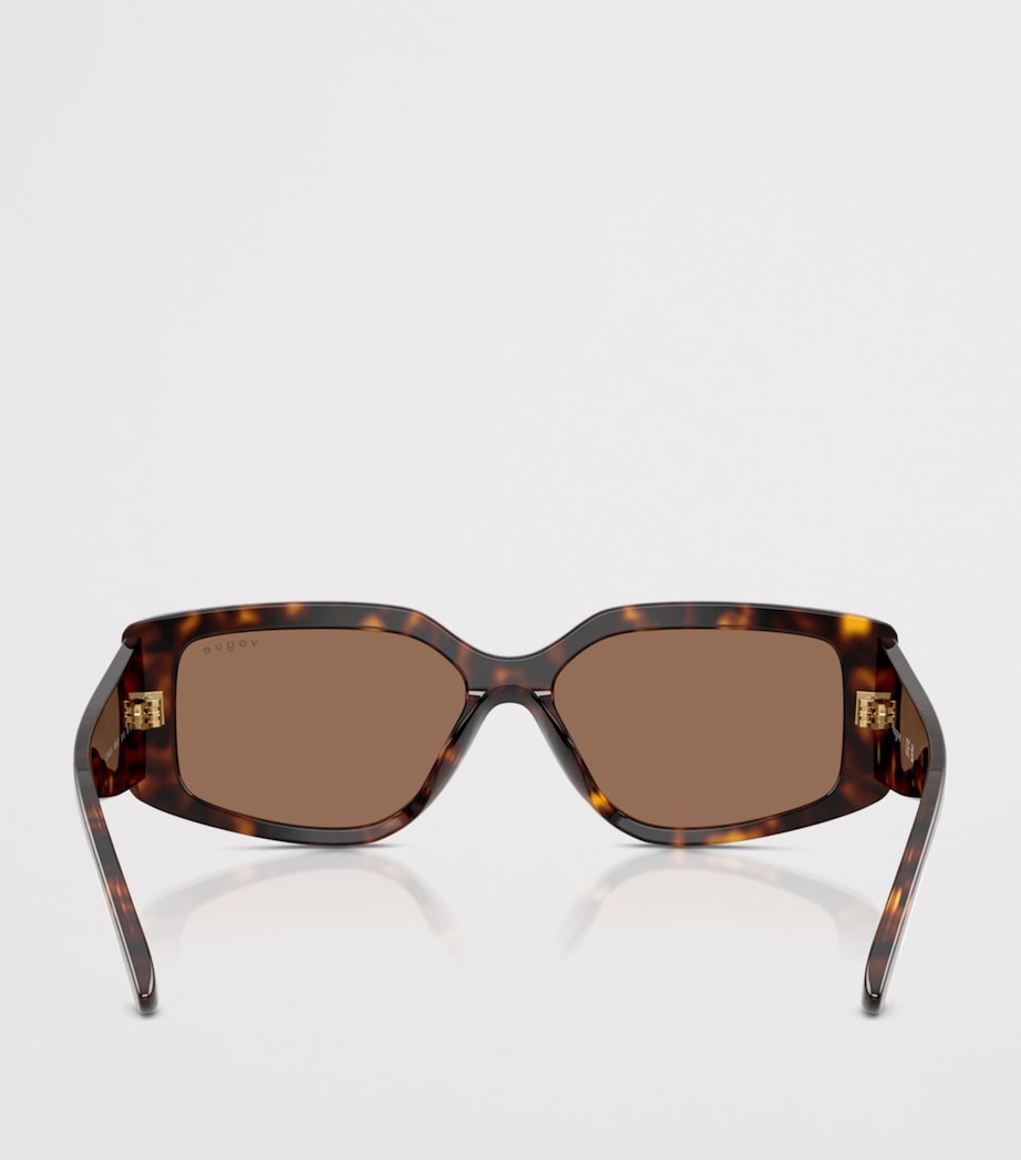 Vogue Eyewear VO5642SU acetate rectangle sunglasses, UK version