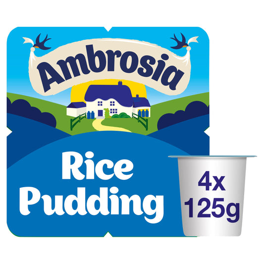 Ambrosia Rice Pudding 4x125g GOODS Sainsburys   