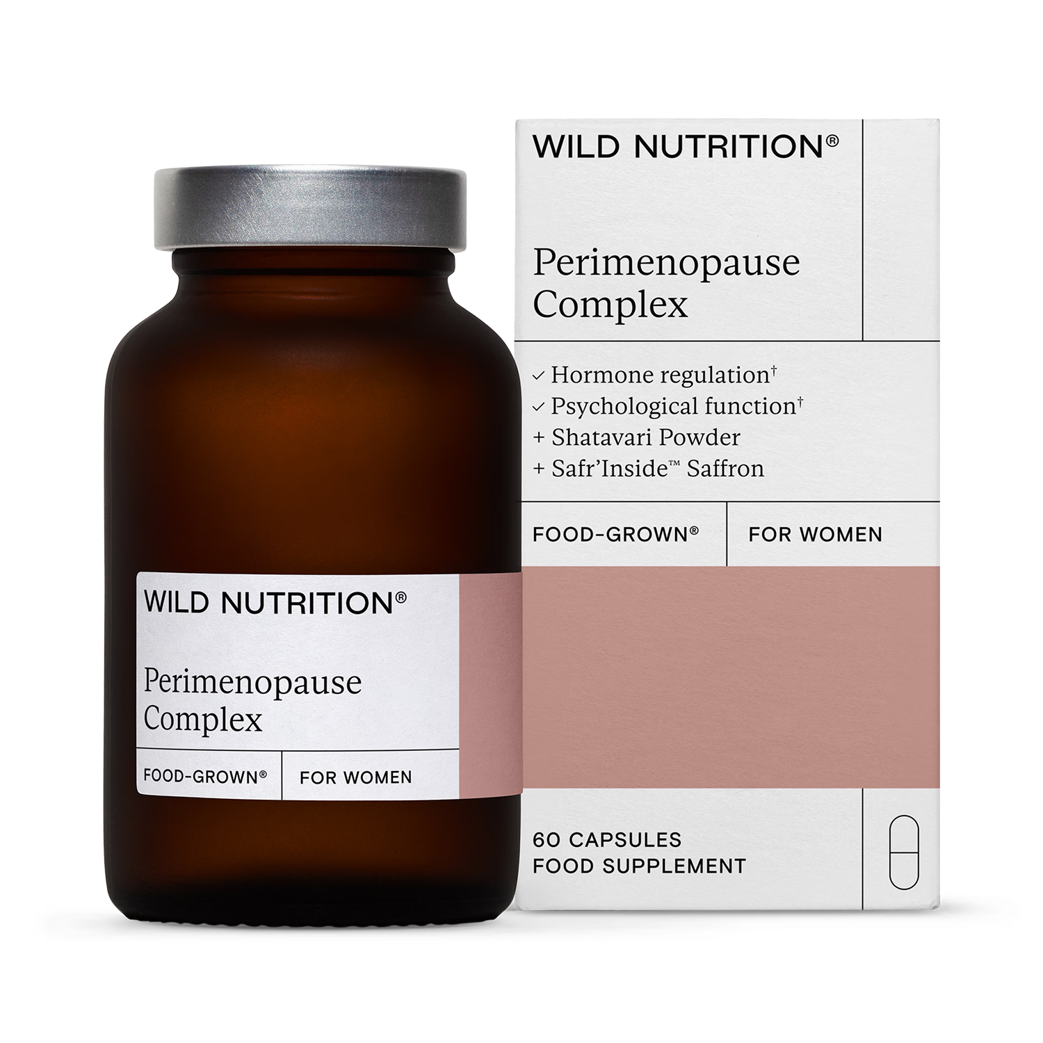 Perimenopause Botanical and Vitamin Complex with Saffron and Shatavari 60 Capsules