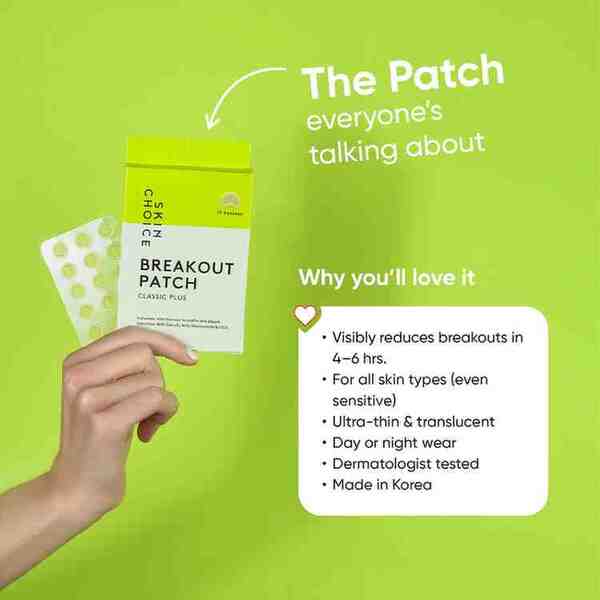 Skin Choice acne patches 75pcs (British brand)