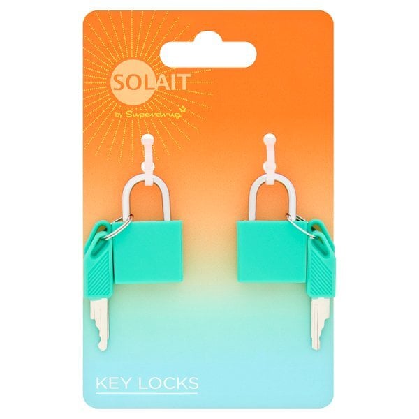 Solait Padlock Set of 2 GOODS Superdrug   