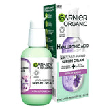 Garnier Organic Lavandin & Hyaluronic Acid 2in1 Anti-Ageing Serum Cream 50ml GOODS Boots   