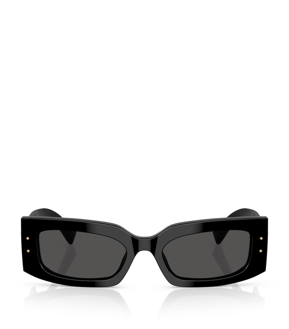 Dolce&Gabbana rectangular acetate sunglasses, UK version