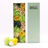Merci Boutique soap bouquet Fresh Spring Long Box, imported from the UK