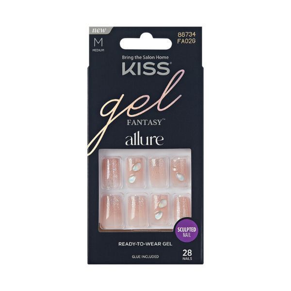 Kiss Gel Fantasy Allure Nails - Transformation GOODS Superdrug   