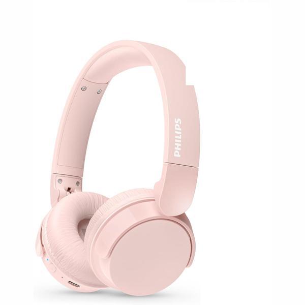 سماعات Philips TAH4209 اللاسلكية فوق الأذن باللون الوردي، نسخة المملكة المتحدة