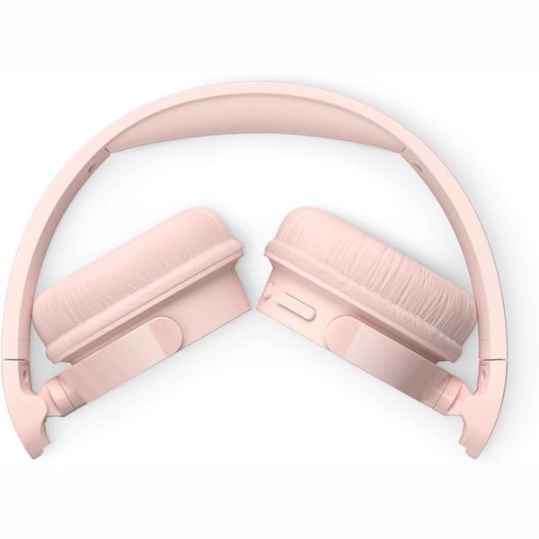 سماعات Philips TAH4209 اللاسلكية فوق الأذن باللون الوردي، نسخة المملكة المتحدة