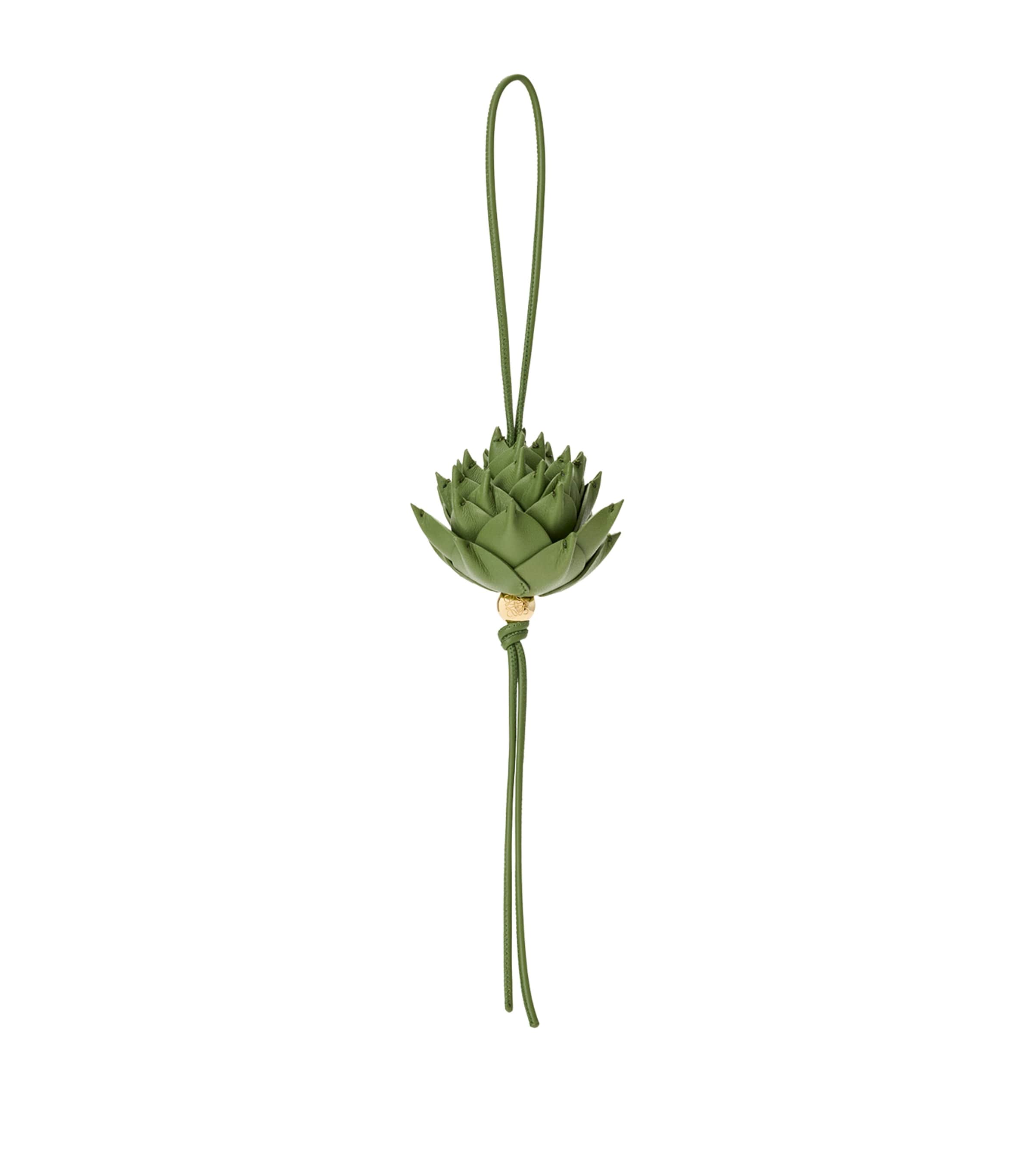 LOEWE x Paula's Ibiza artichoke bag charm leather - British product