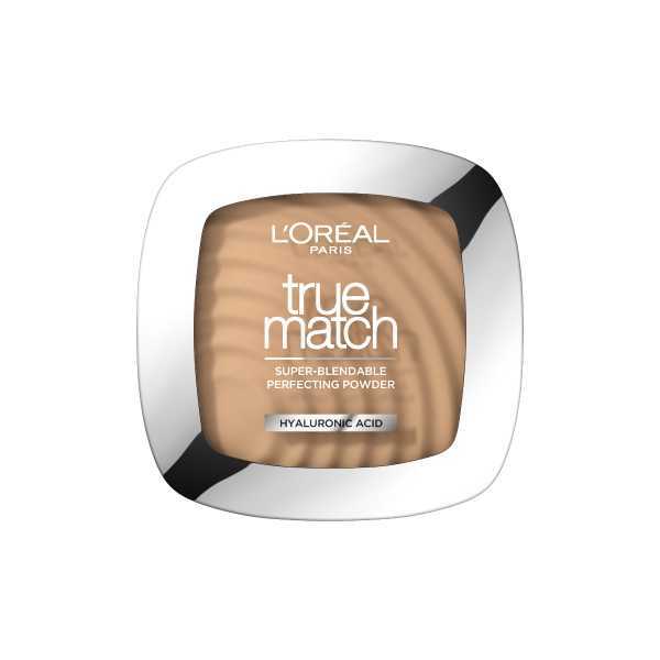 L'Oreal Paris True Match Powder Foundation 3.D/W Warm GOODS Superdrug Golden Beige W3  