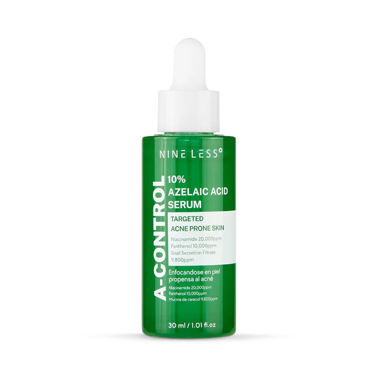 Nineless A-Control Azelaic Acid Serum 30ml, imported from the UK