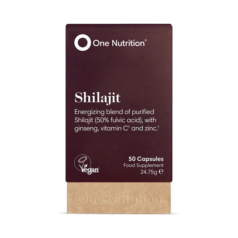 One Nutrition Shilajit capsules 50 capsules - British product