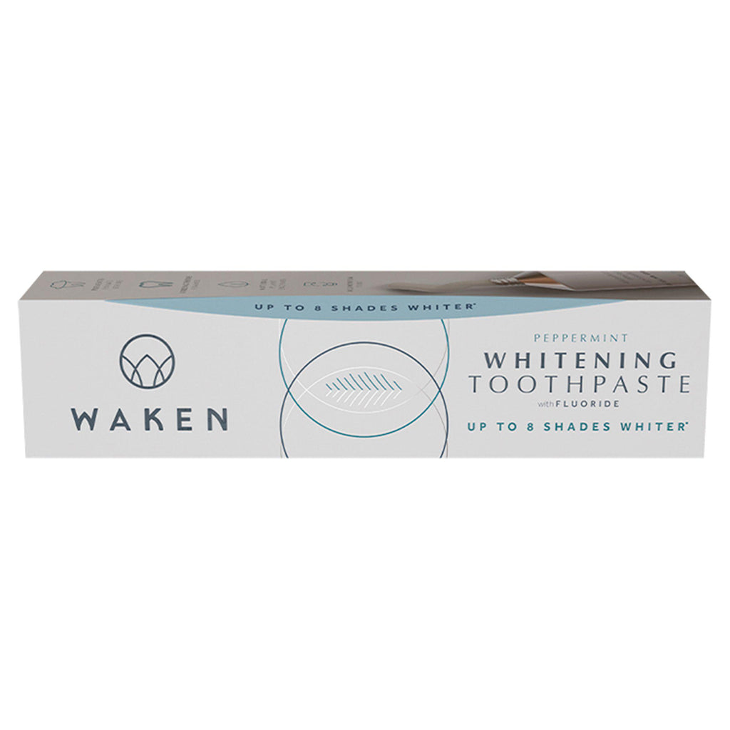 Waken Peppermint Whitening Toothpaste with Fluoride 75ml