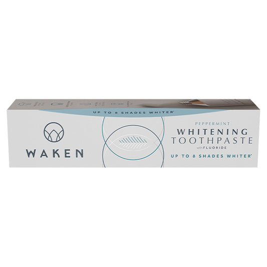 Waken Peppermint Whitening Toothpaste with Fluoride 75ml