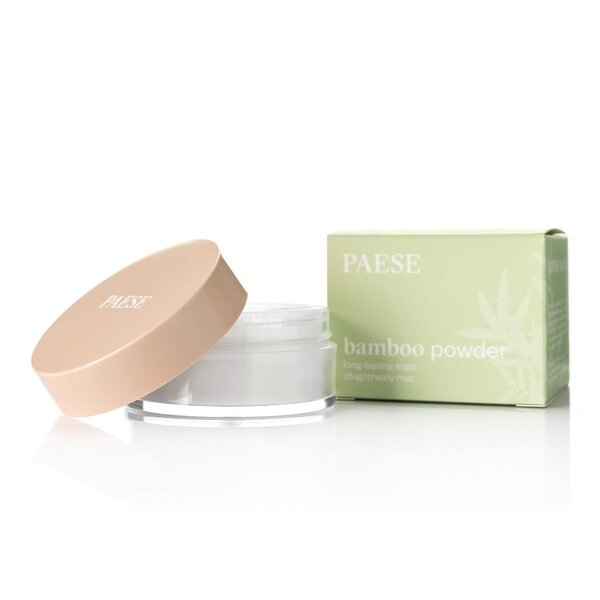 PAESE Bamboo Powder loose mattifying 5g, imported from the UK