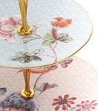 Wedgwood Cuckoo Two-Tier cake stand (British brand)