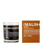 MALIN+GOETZ leather scented candle 260g, imported from the UK