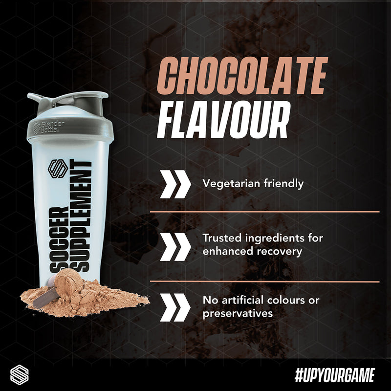 Soccer Supplement Whey90 chocolate whey protein 33 servings (British brand)