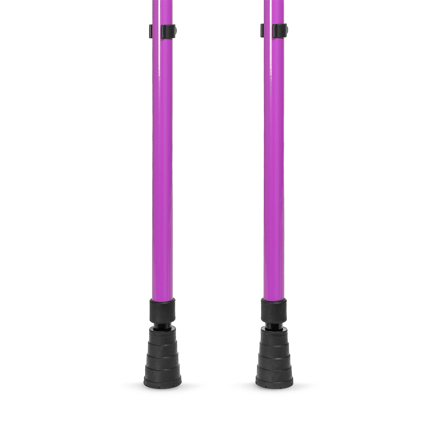 Cool Crutches purple ergonomic forearm crutches adjustable, imported from the UK