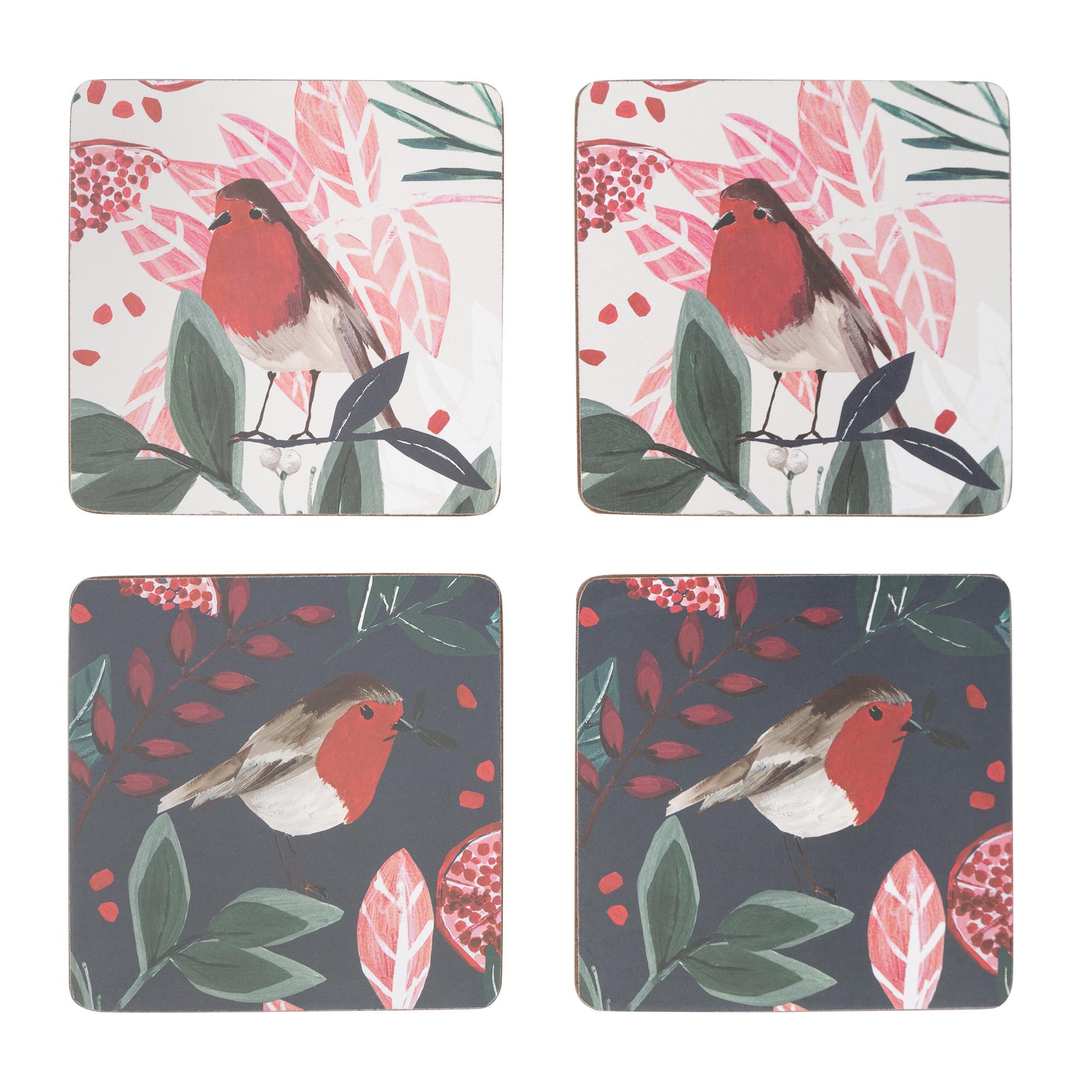 Habitat Robin Coaster 4pk GOODS Sainsburys   