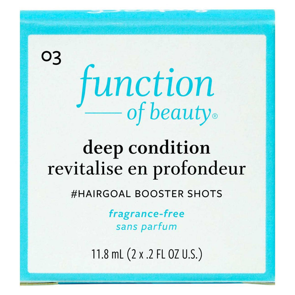 Function of Beauty Deep Condition Hair Goal Add In Booster Treatment 11.8ml