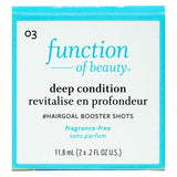 Function of Beauty Deep Condition Hair Goal Add In Booster Treatment 11.8ml GOODS Boots   