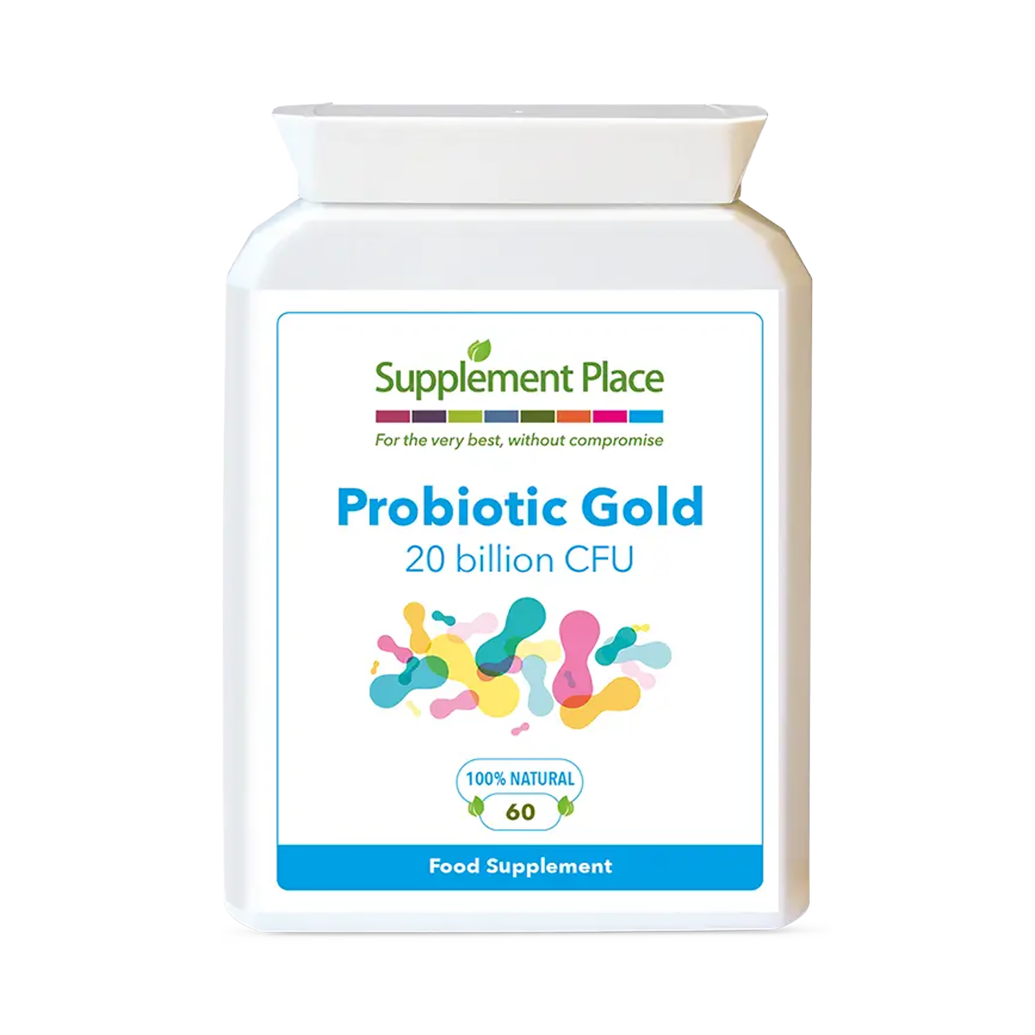 Supplement Place Probiotic Gold 20 Billion CFU 60 Capsules, UK version