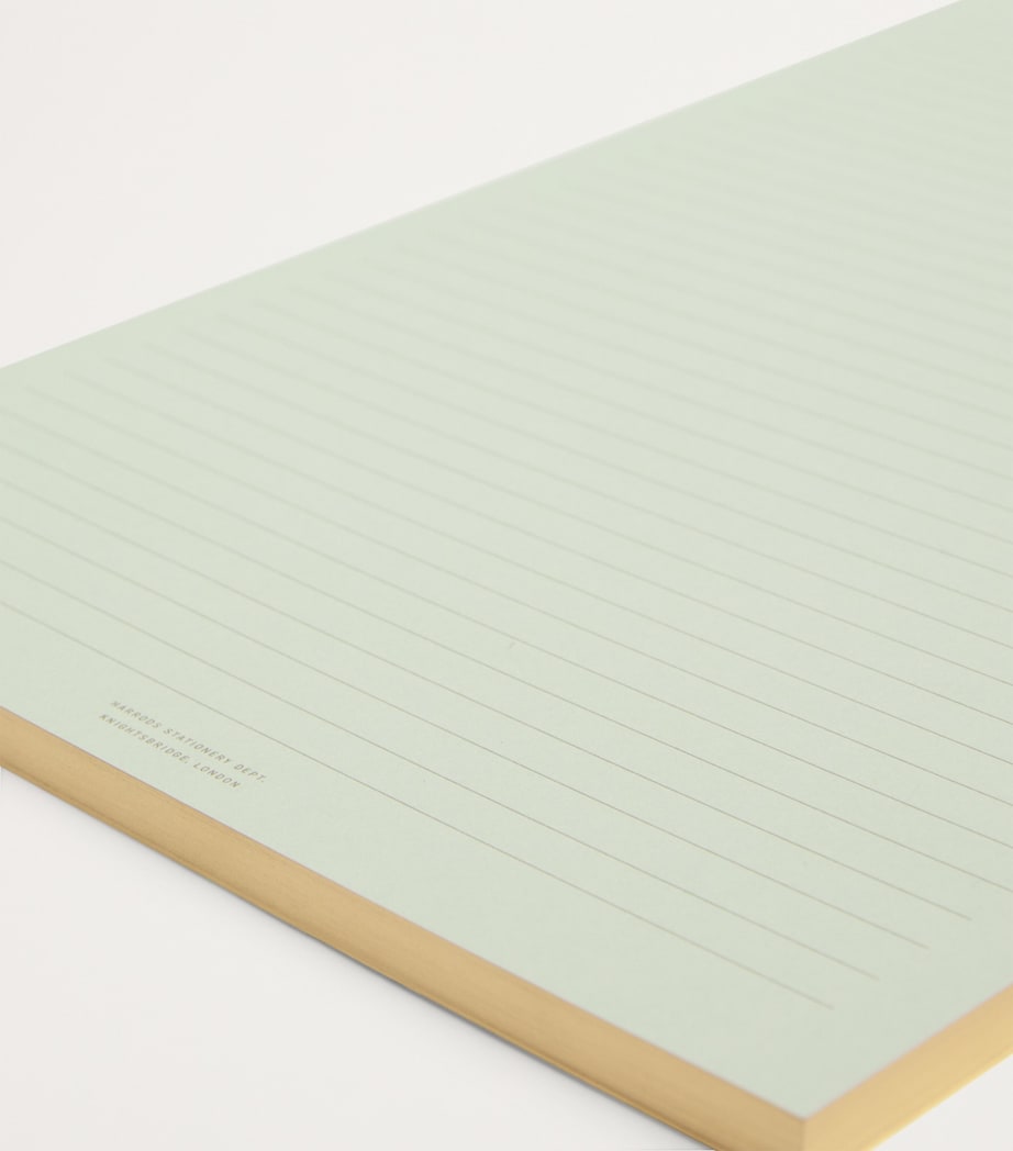Harrods lined A5 notepad, UK version