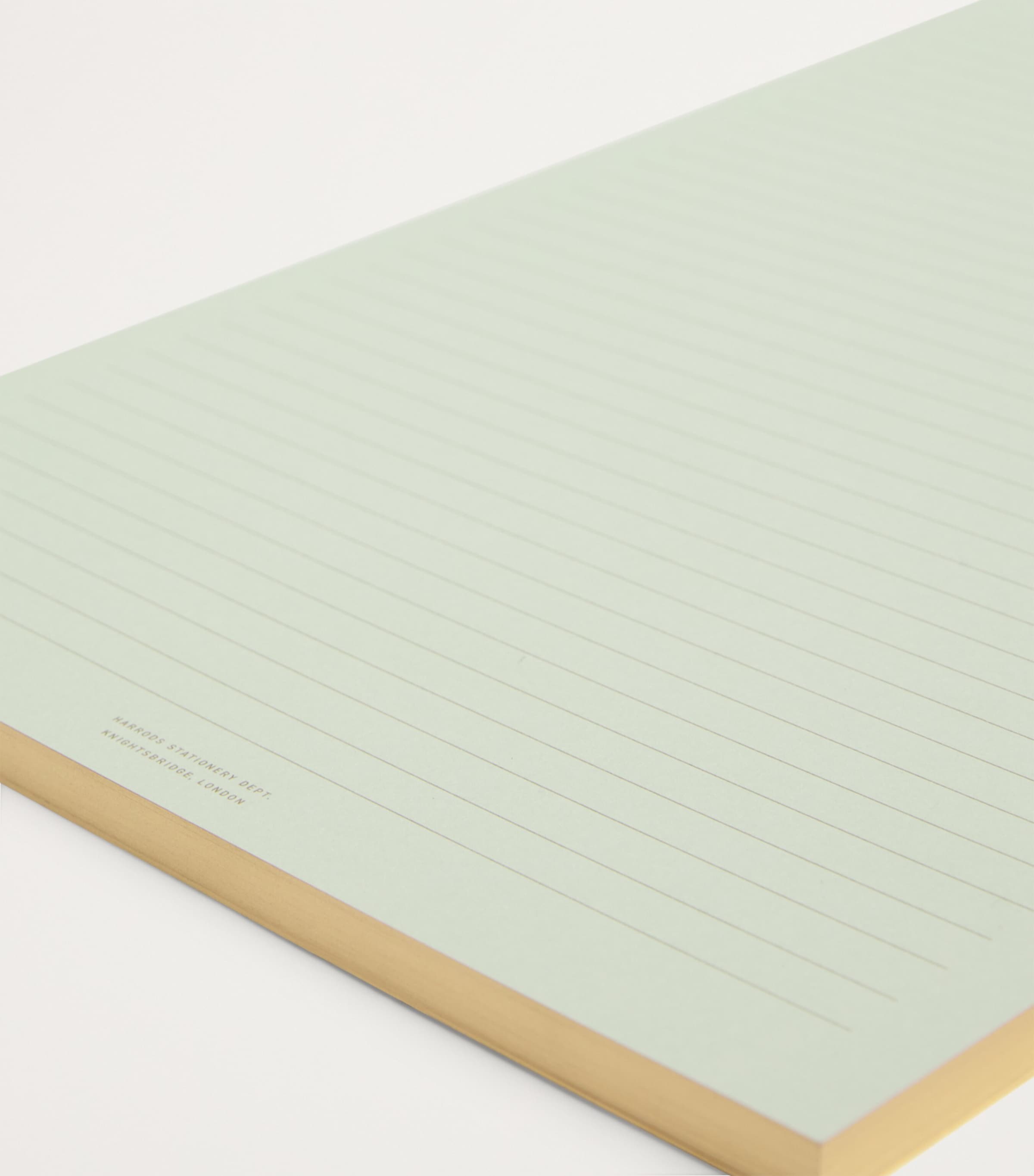Harrods lined A5 notepad, UK version