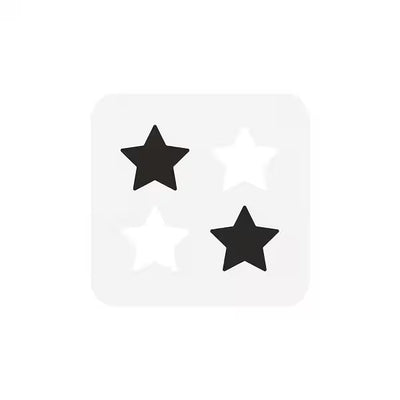 Patchs anti-boutons Starface Hydro-Star noirs et blancs 32 pièces