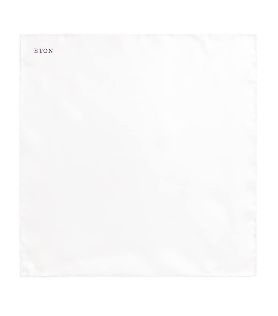 Eton silk pocket square - British product