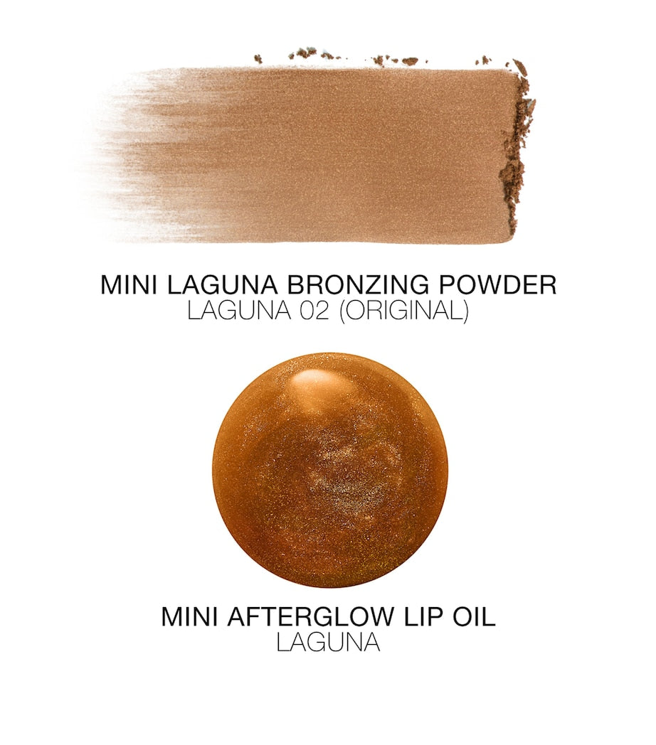 NARS Mini Laguna bronzer and lip oil duo, imported from the UK