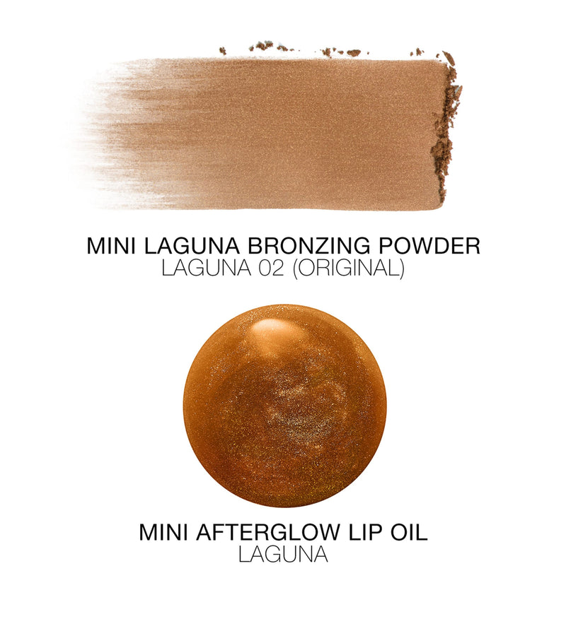 NARS Mini Laguna bronzer and lip oil duo, imported from the UK