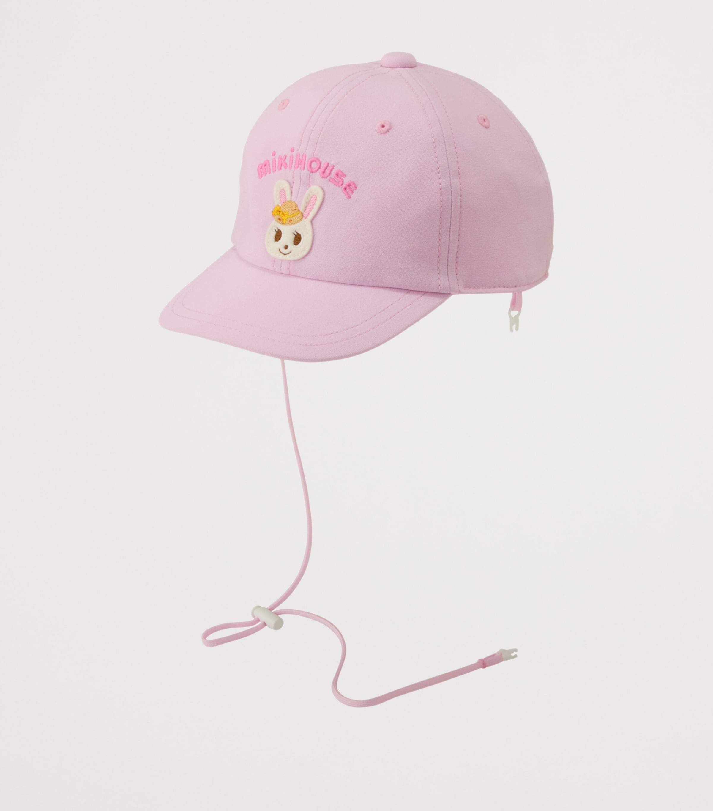 Miki House bunny appliqué cap for children (British brand)