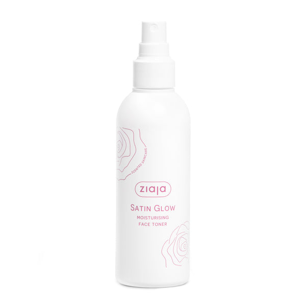 Ziaja Satin Glow moisturising face toner 200ml (British brand)