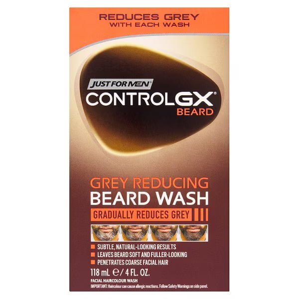 Just For Men Control Gx beard wash grey reducer, UK version