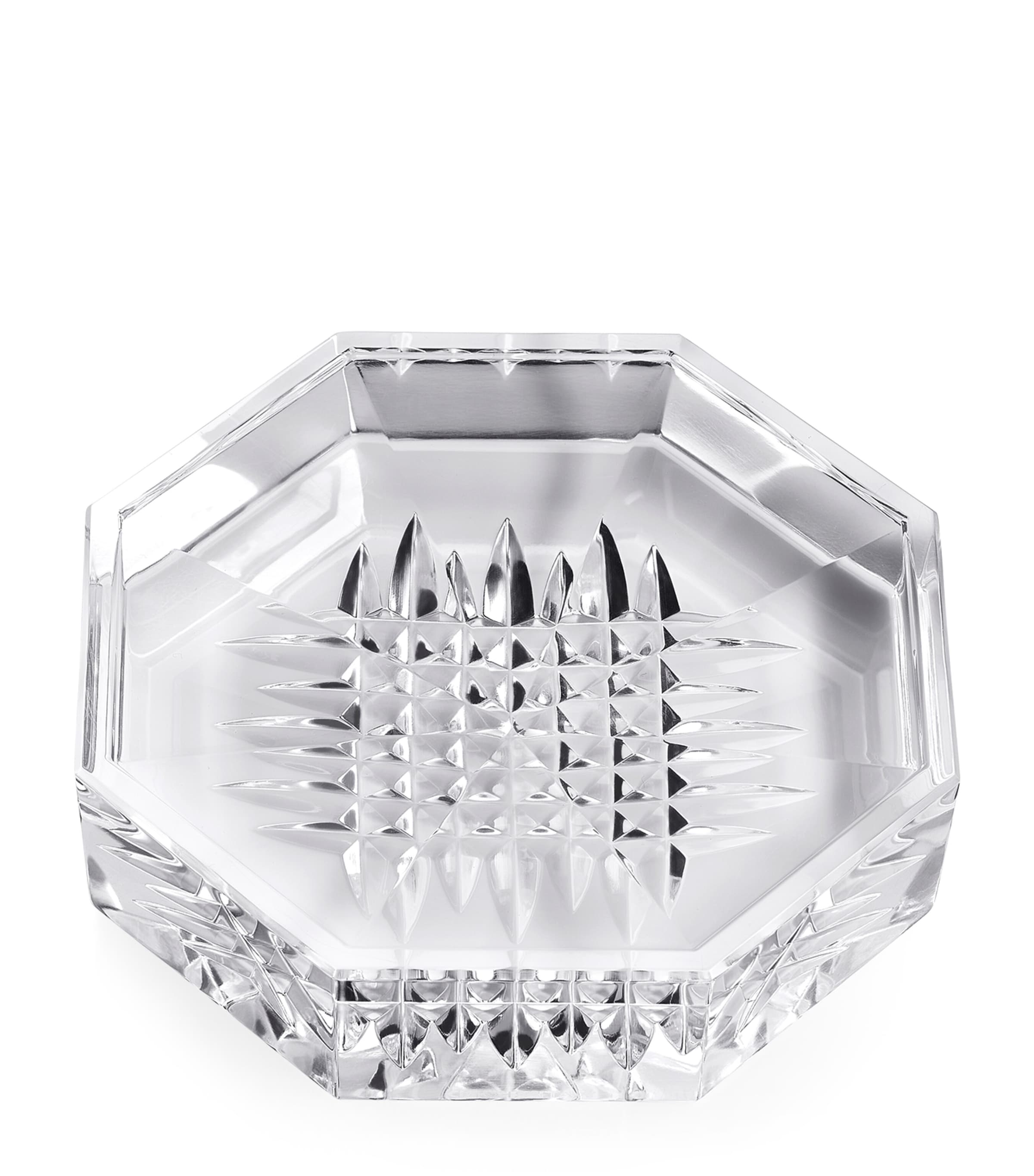 Waterford diamond pattern display tray 10cm (British brand)