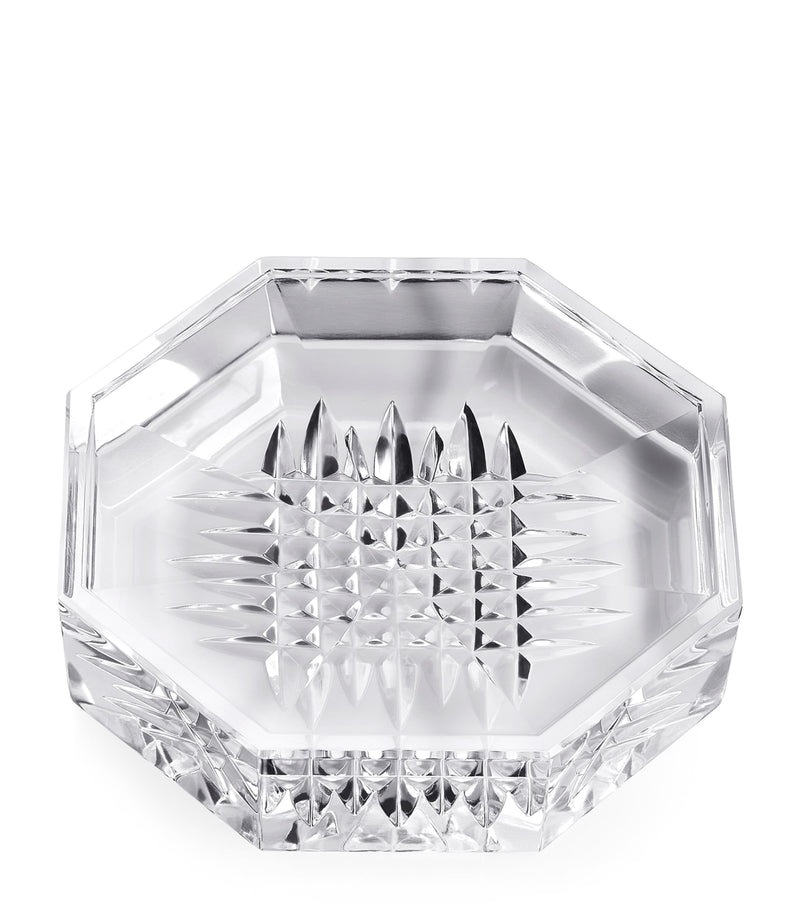 Waterford diamond pattern display tray 10cm (British brand)