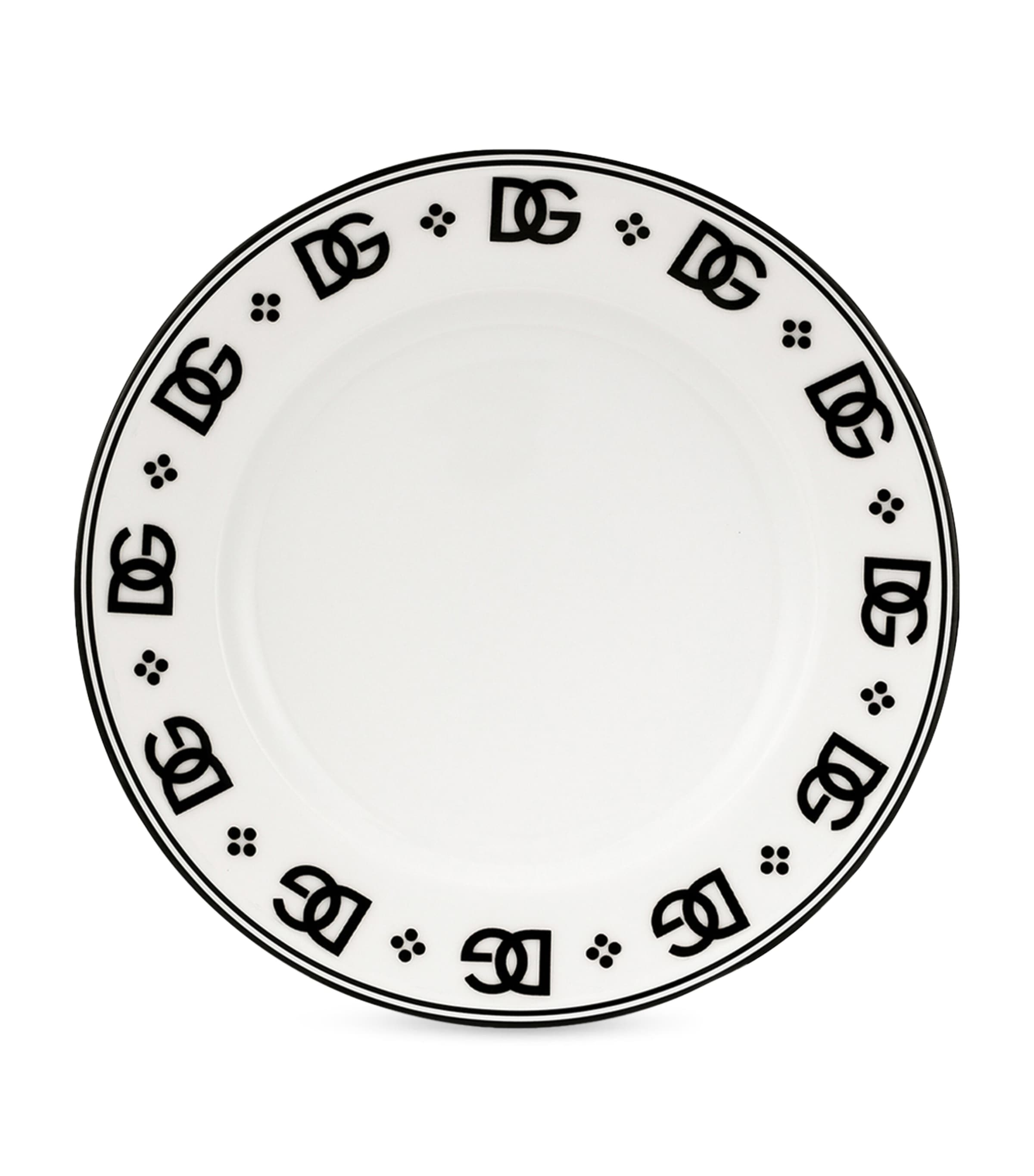 Dolce&Gabbana DG logo bread plates 17cm - British product