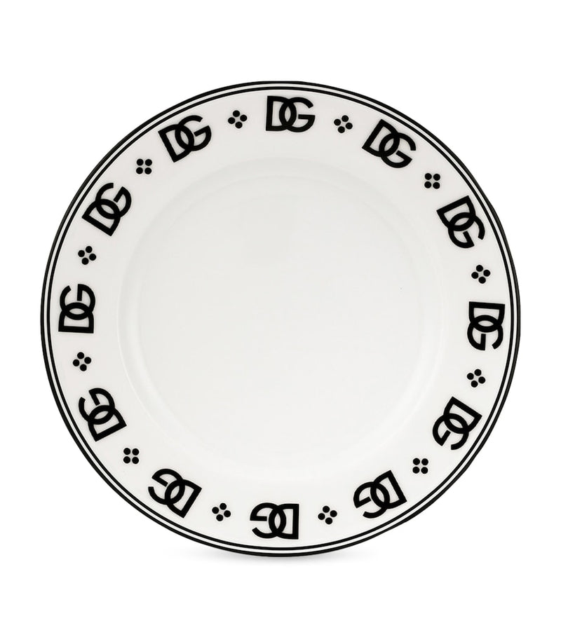 Dolce&Gabbana DG logo bread plates 17cm - British product