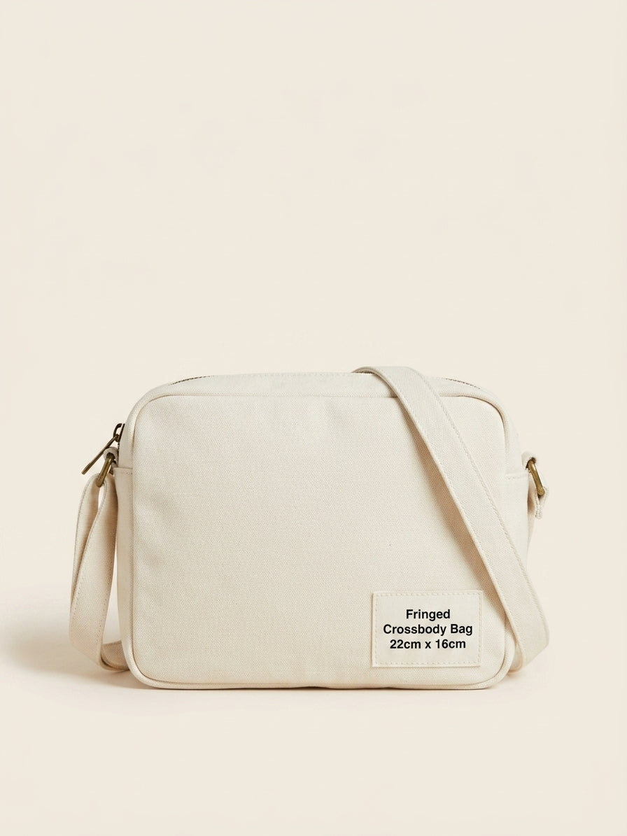 Stella McCartney cotton shoulder bag rainbow design 20cm - British product