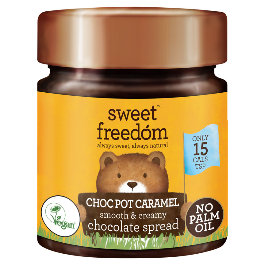 Sweet Freedom Choc Pot Caramel Smooth & Creamy Chocolate Spread 250g