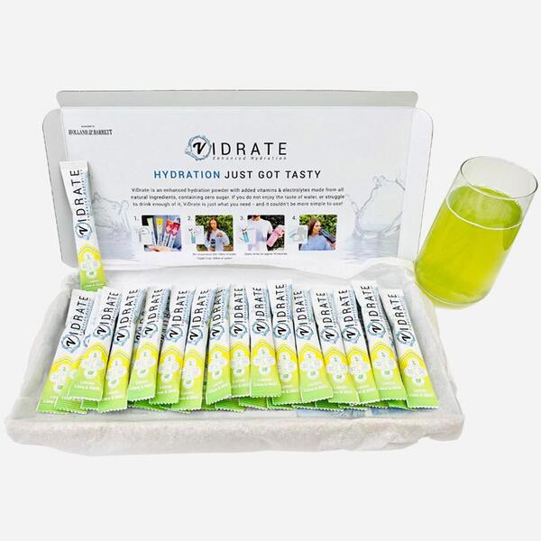 ViDrate Zero Sugar Hydration Sachets Lemon Lime & Mint X 30